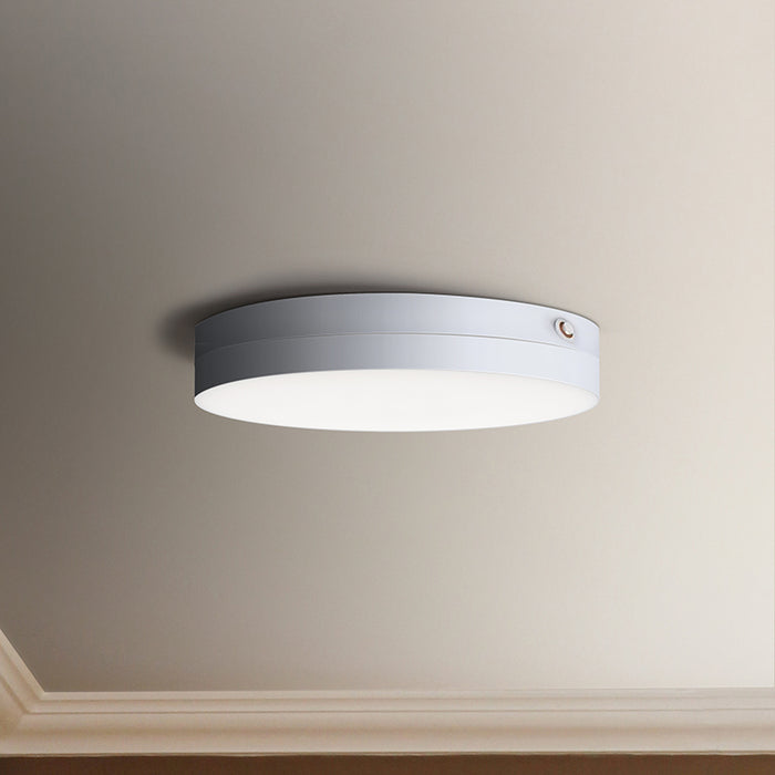 Maxim Trim 1-lt 7" RD LED Surface Mount Emergency Back Up