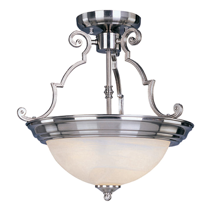 Maxim 5844 Essentials 3-lt 17" Semi-Flush Mount