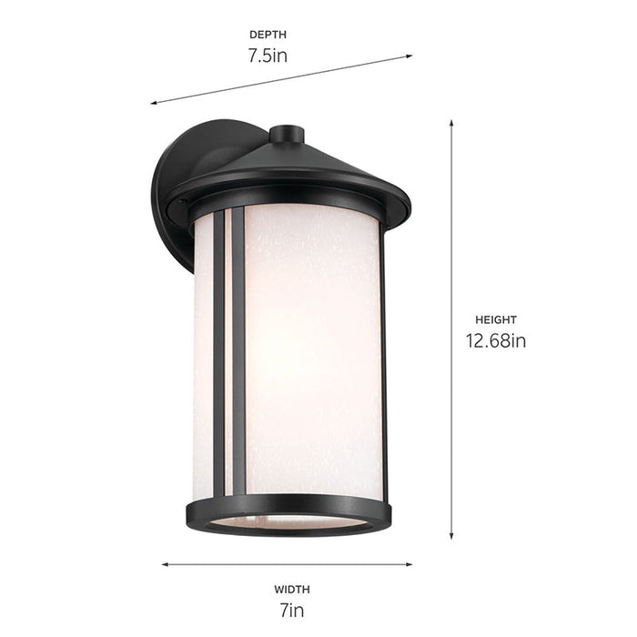 Kichler 59099 Lombard 1-lt 13" Tall Outdoor Wall Light