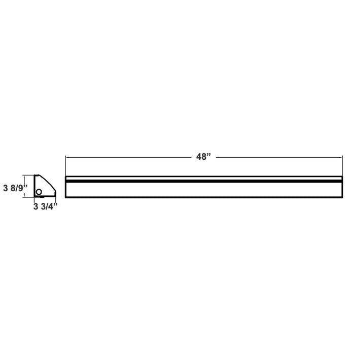 Westgate LCL 4ft 20W/30W/40W  Up to 4600 Lumens, LED Linear Corner Corridor,  3CCT Select