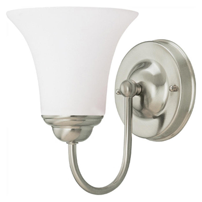 Nuvo Dupont 1-lt 8" Tall Vanity Light