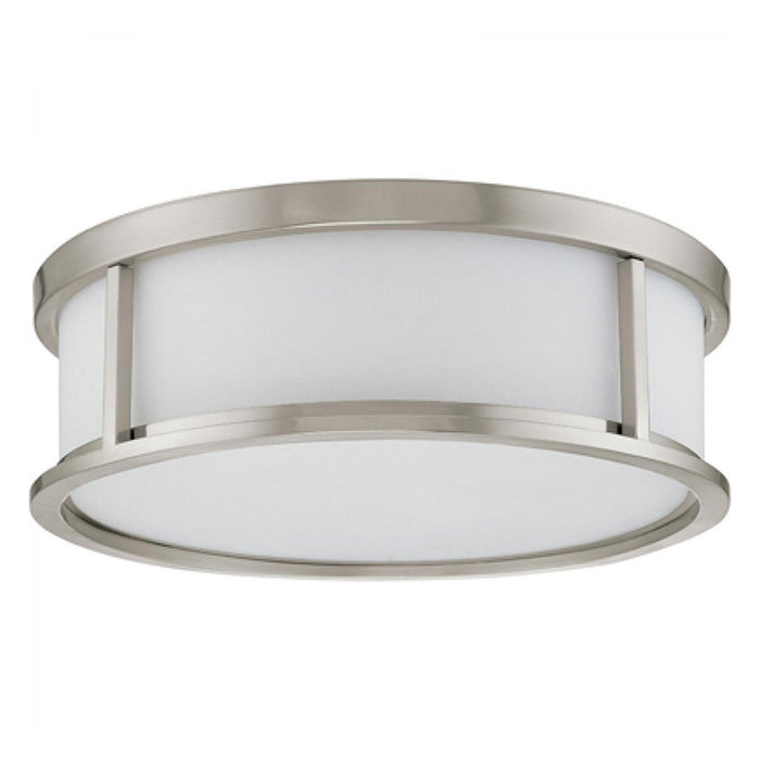 Nuvo Odeon 3-lt 17" Flush Mount