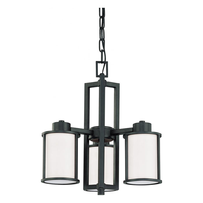 Nuvo Odeon 3-lt 18" Convertible Chandelier