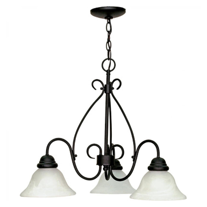 Nuvo 60-378 Castillo 3-lt 26" Chandelier