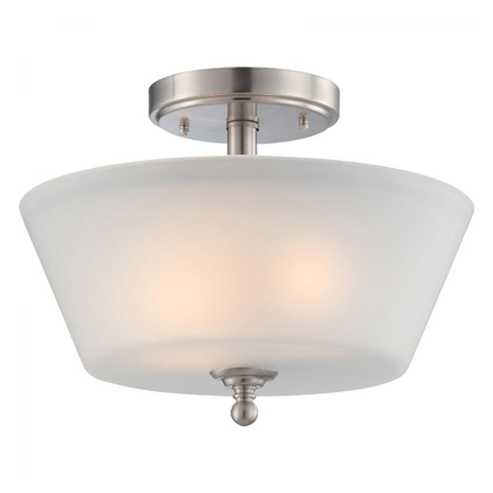 Nuvo 60-4151 Surrey 3-lt 13" Semi Flush