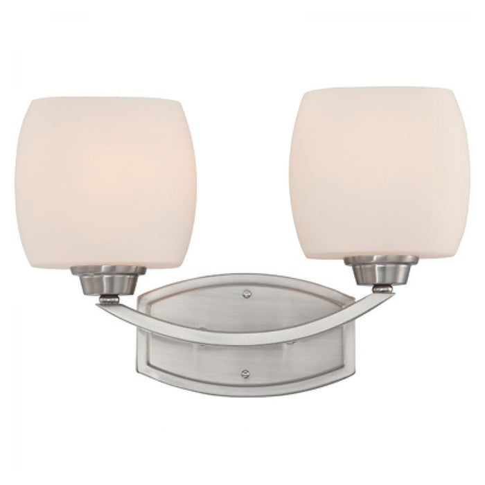 Nuvo 60-4182 Helium 2-lt 15" Vanity Light