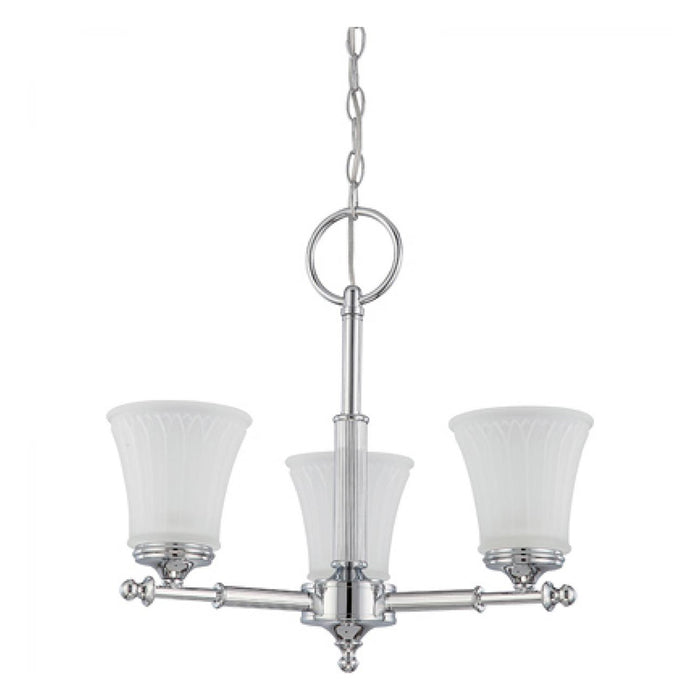 Nuvo 60-4266 Teller 3-lt 20" Chandelier