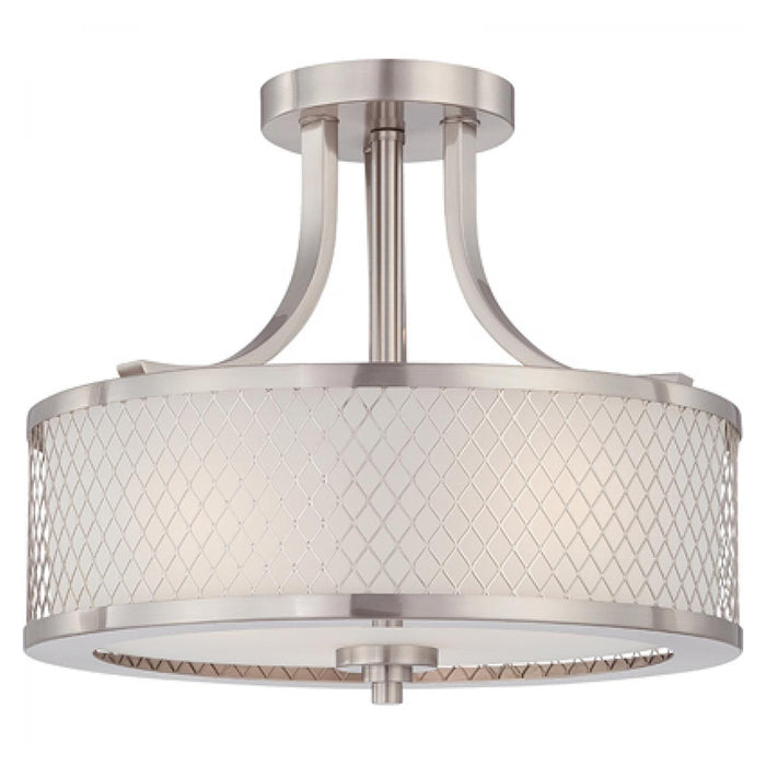 Nuvo 60-4692 Fusion 3-lt 14" Semi Flush