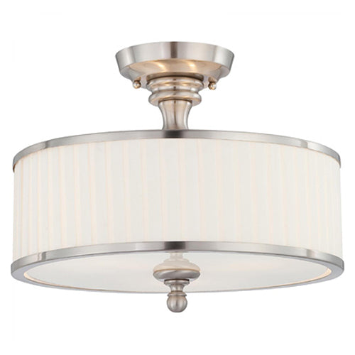 Nuvo 60-4737 Candice 3-lt 15" Semi Flush