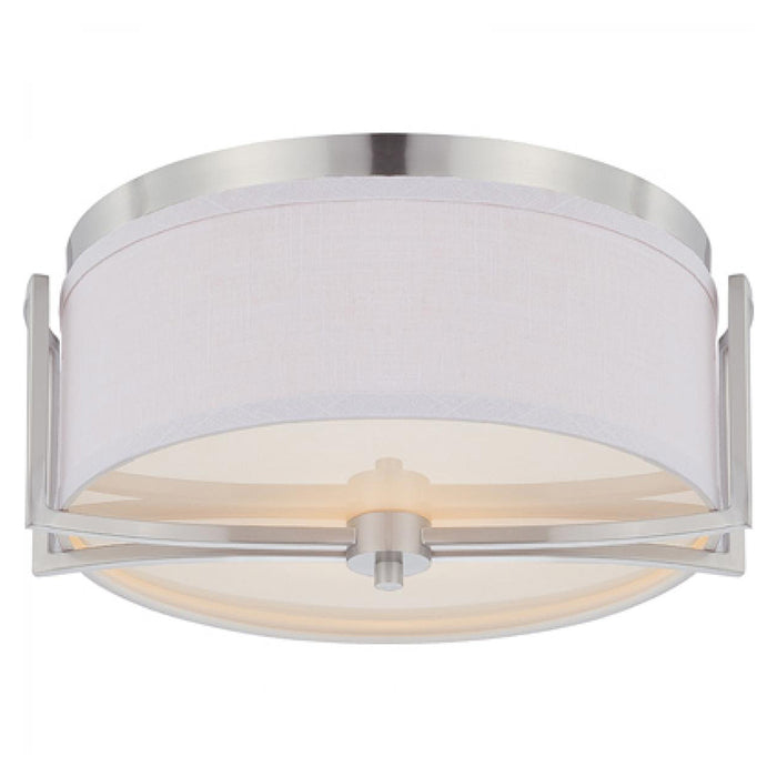 Nuvo Gemini 2-lt 15" Flush Dome