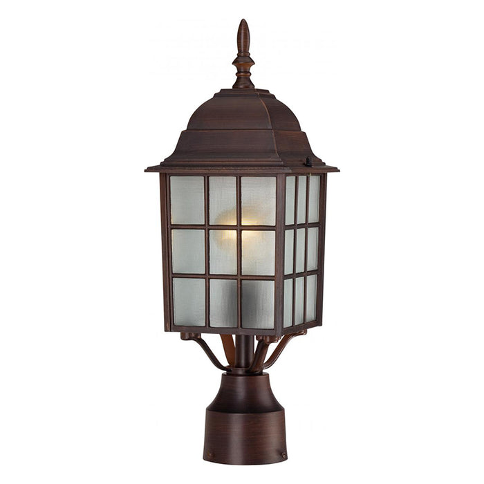 Nuvo Adams 1-lt 17" Post Lantern