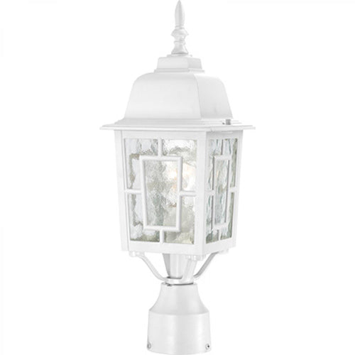 Nuvo Banyan 1-lt 17" Tall Outdoor Post Lantern