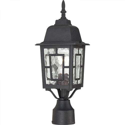 Nuvo Banyan 1-lt 17" Tall Outdoor Post Lantern