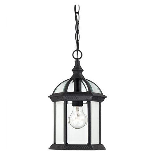 Nuvo Boxwood 1-lt 8" Outdoor Hanging Lantern
