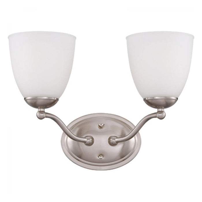Nuvo Patton 2-lt 15" Vanity Light