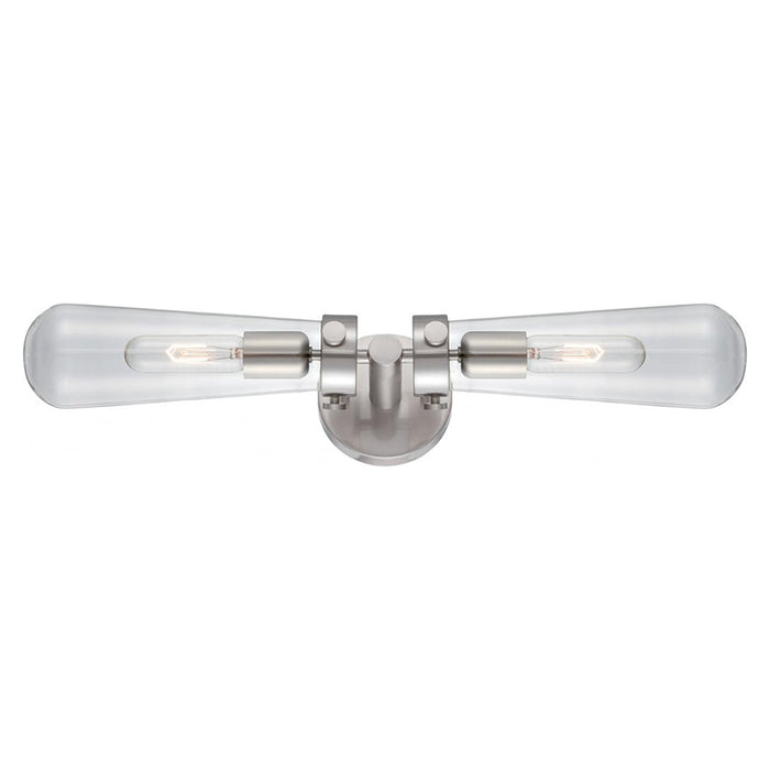 Nuvo Beaker 2-lt 24" Wall Sconce