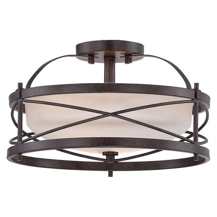 Nuvo Ginger 2-lt 14" Semi Flush