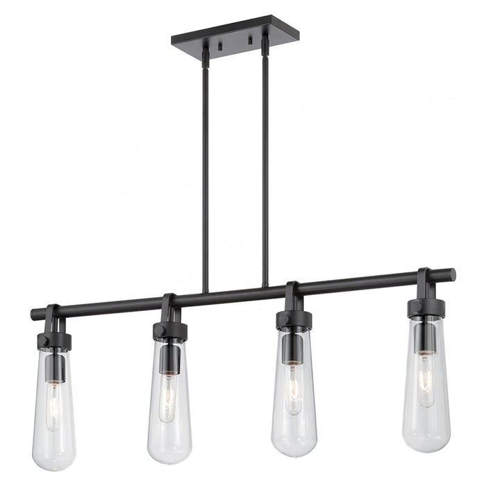 Nuvo Beaker 4-lt 36" Island Pendant