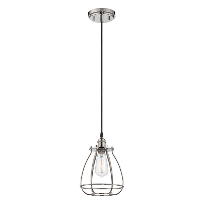 Nuvo Vintage 1-lt 7" Caged Pendant