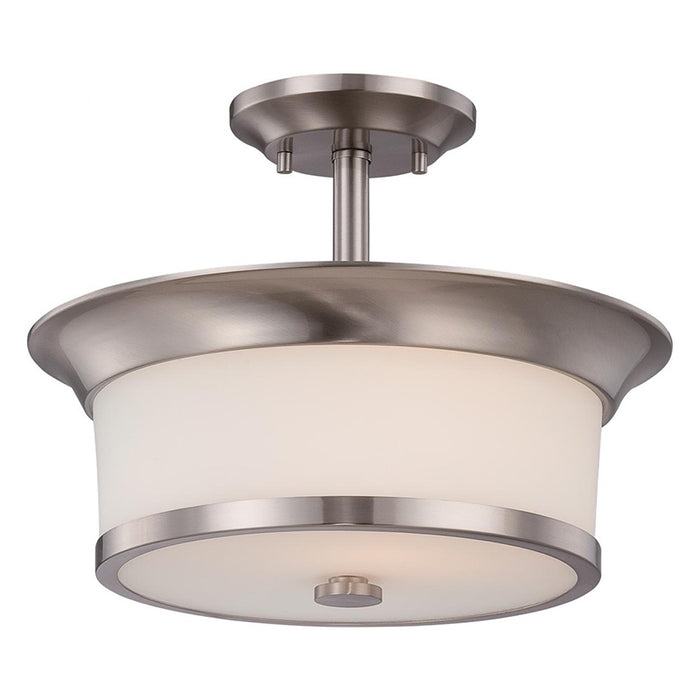 Nuvo Mobili 2-lt 13" Semi Flush