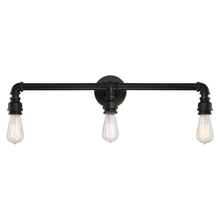 Nuvo 60-5793 Iron 3-lt 25" Vanity Light
