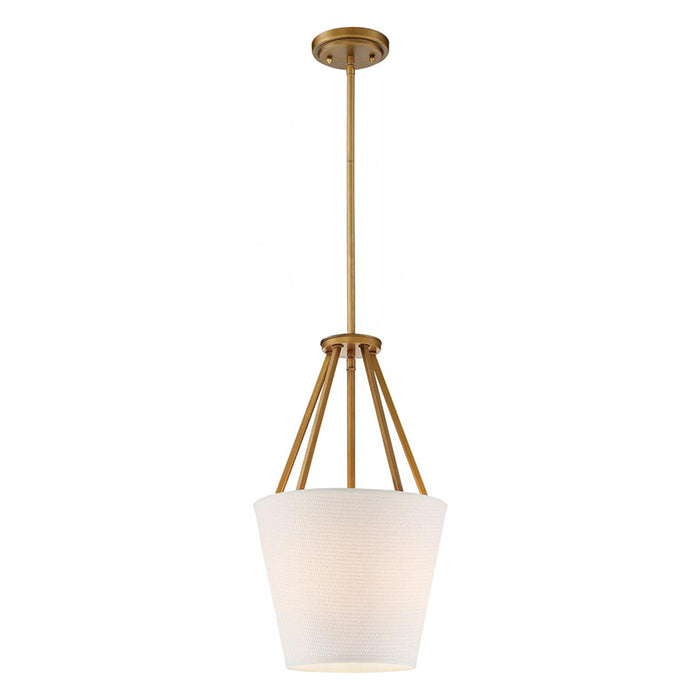 Nuvo Seneca 3-lt 12" Pendant