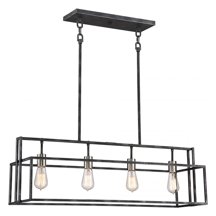 Nuvo Lake 4-lt 36" Island Pendant
