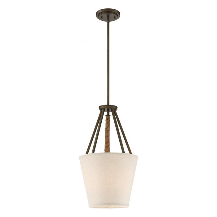 Nuvo Seneca 3-lt 12" Pendant