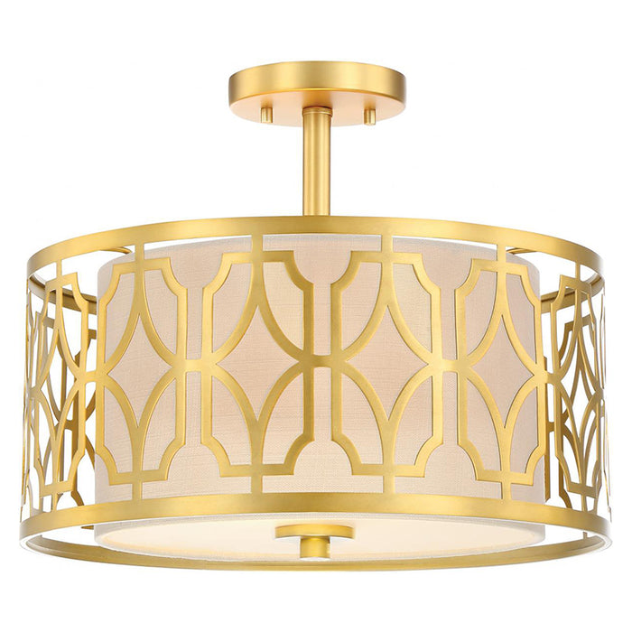 Nuvo 60-5937 Filigree 2-lt 15" Semi Flush