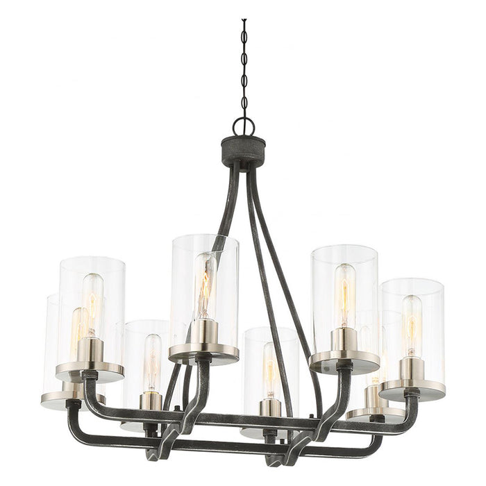 Nuvo 60-6128 Sherwood 8-lt 25" Chandelier