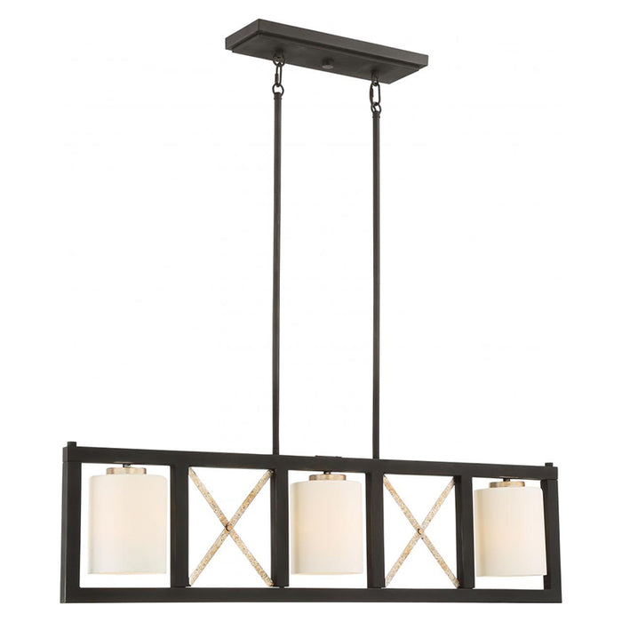 Nuvo 60-6133 Boxer 3-lt 38" Island Pendant