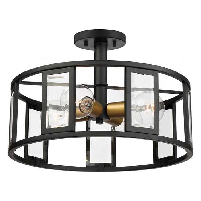 Nuvo 60-6413 Payne 4-lt 17" Semi Flush