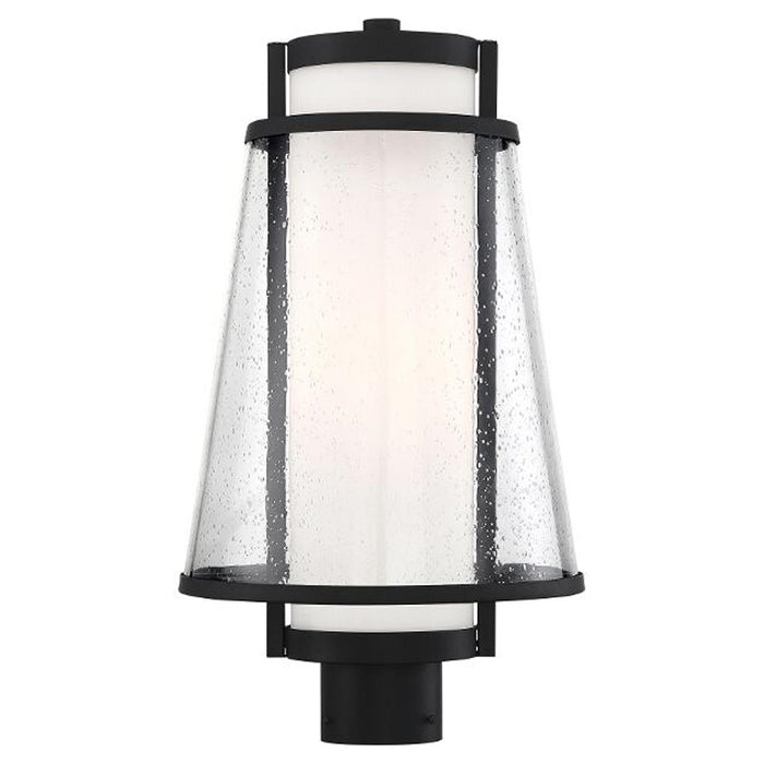 Nuvo 60-6605 Anau 1-lt 18" Tall Outdoor Post Lantern