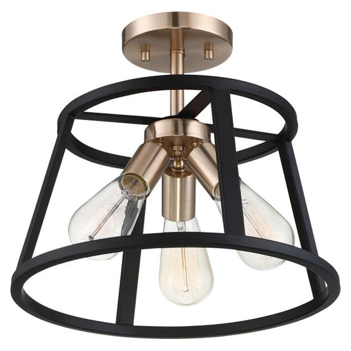 Nuvo 60-6643 Chassis 3-lt 14" Semi Flush