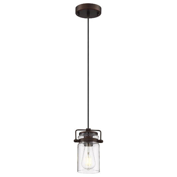 Nuvo 60-6731 Antebellum 1-lt 5" Mini Pendant