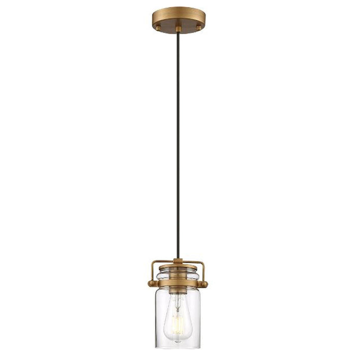 Nuvo 60-6731 Antebellum 1-lt 5" Mini Pendant