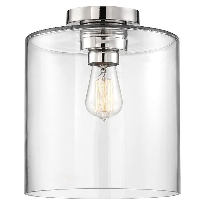 Nuvo Chantecleer 1-lt 10" Semi Flush