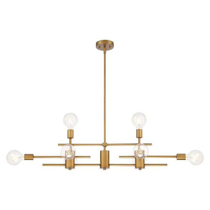 Nuvo Delphi 8-lt 45" Island Pendant