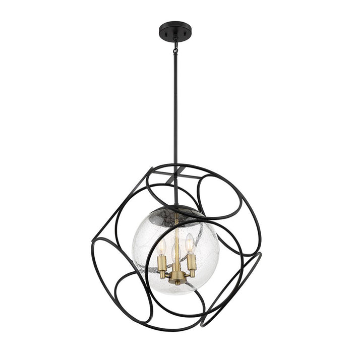Nuvo Aurora 3-lt 22" Pendant