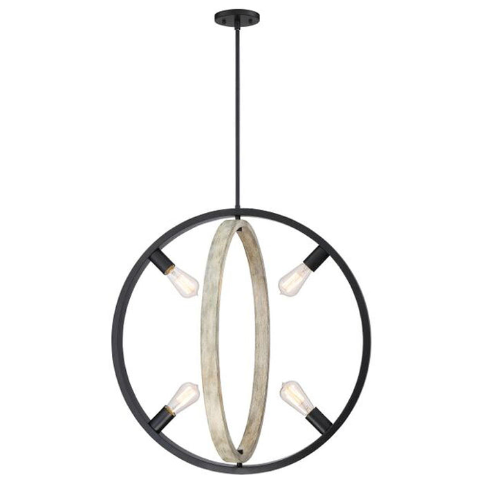 Nuvo 60-6985 Augusta 4-lt 25" Pendant