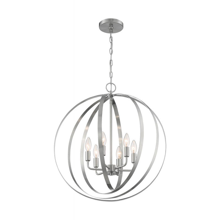 Nuvo Pendleton 6-lt 22" Pendant