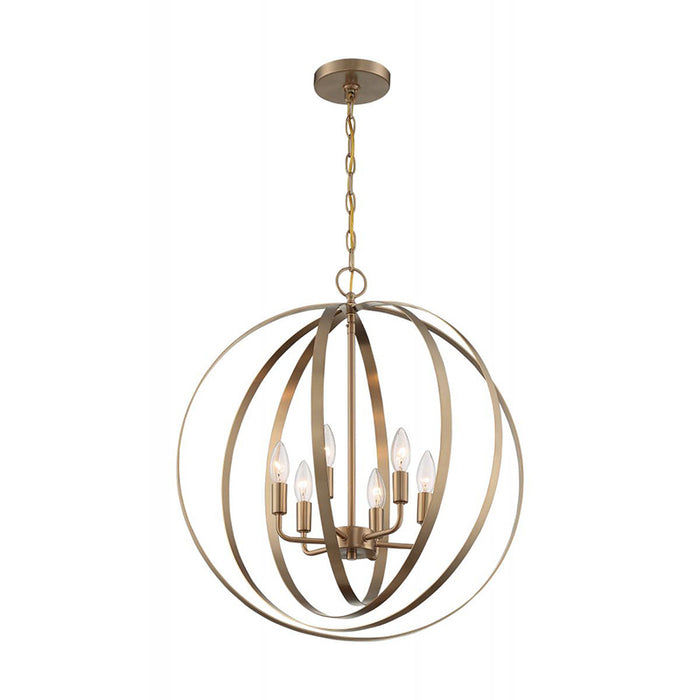 Nuvo Pendleton 6-lt 22" Pendant