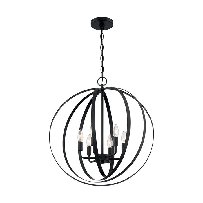 Nuvo Pendleton 6-lt 22" Pendant