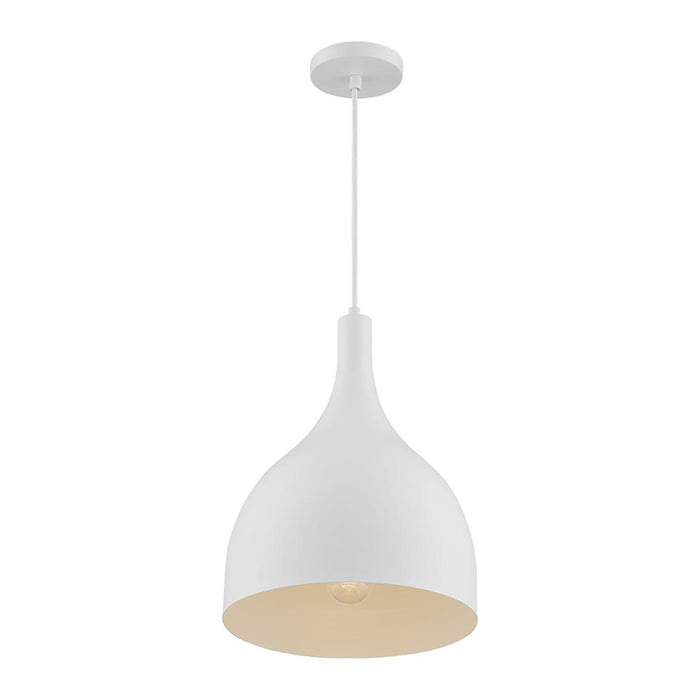 Nuvo Bellcap 1-lt 12" Pendant