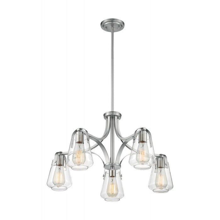 Nuvo Skybridge 5-lt 27" Chandelier