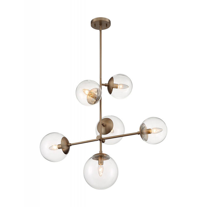 Nuvo Sky 6-lt 31" Pendant