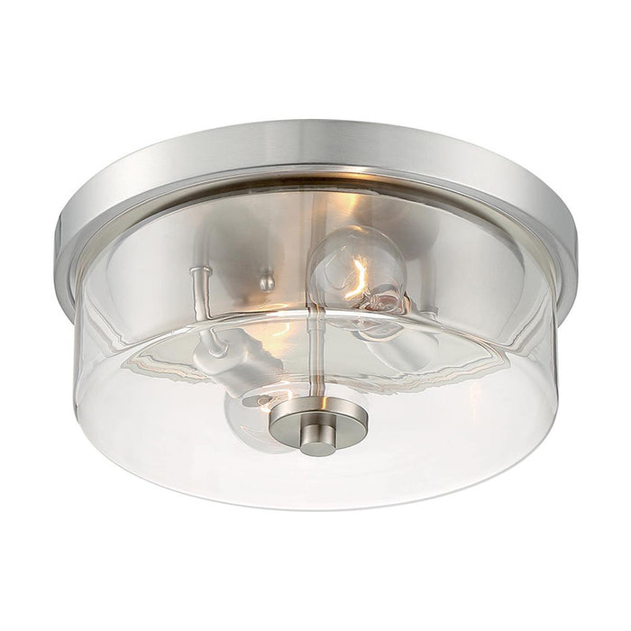 Nuvo Sommerset 2-lt 13" Flush Mount