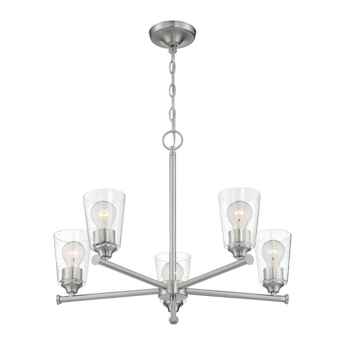 Nuvo Bransel 5-lt 25" Chandelier