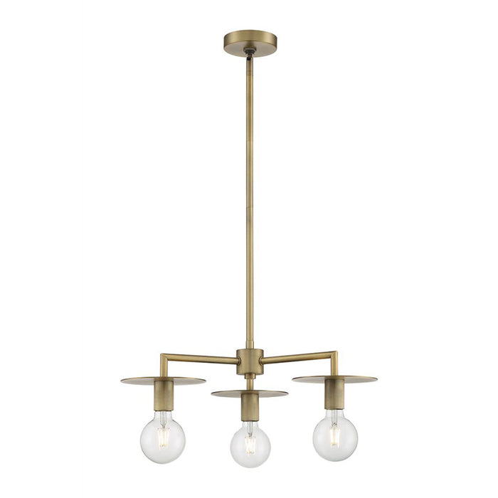 Nuvo Bizet 3-lt 24" Chandelier