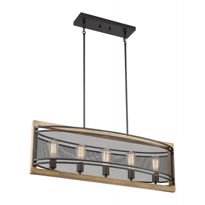 Nuvo 60-7265 Atelier 5-lt 36" Island Pendant